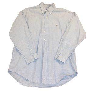 Ralph Lauren Men’s Oxford Dress Shirt 16 34/35 Vintage